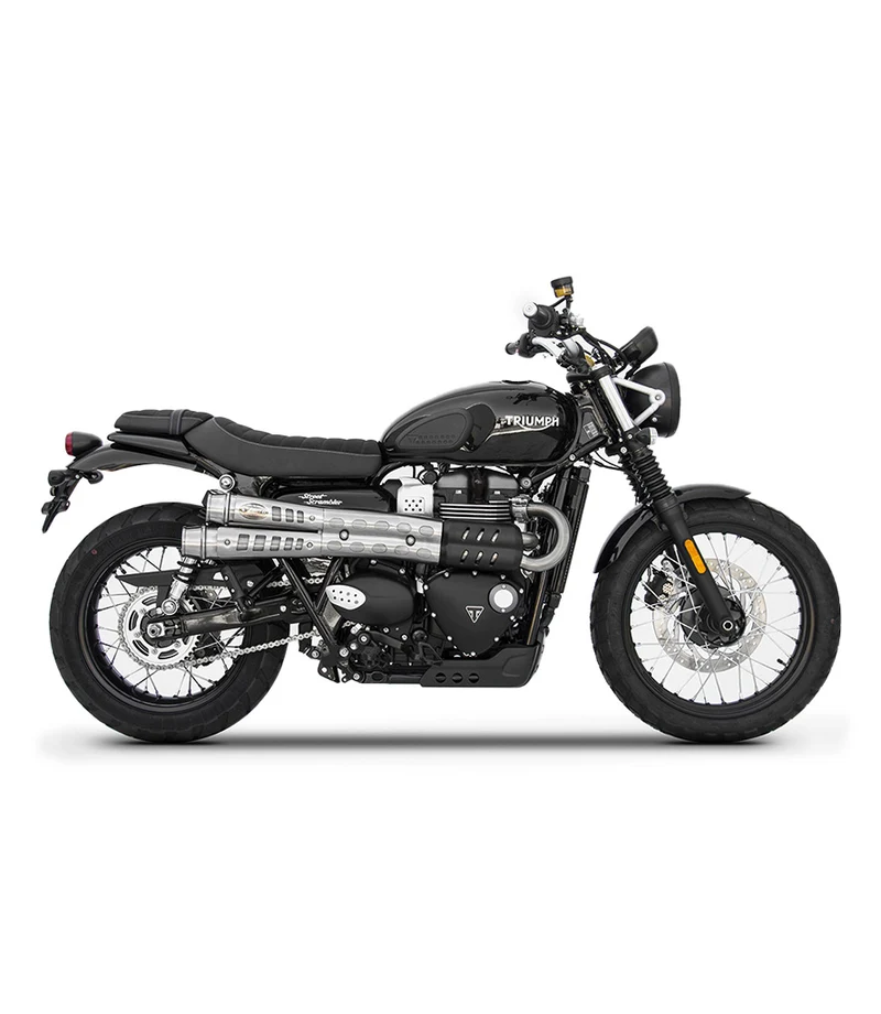 Terminali di Scarico per Triumph Street Scrambler 900 - Six Days - Zard