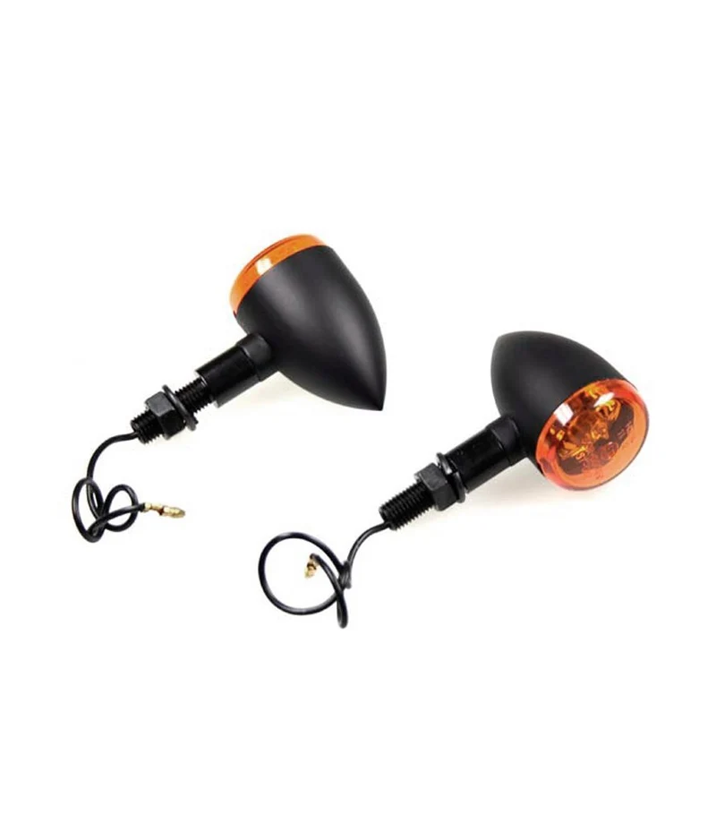 Frecce Moto Omologate Nere Mini Bullet