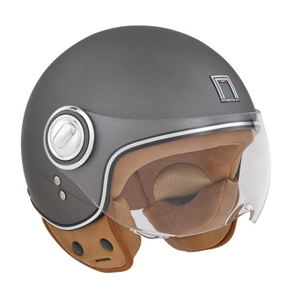 Casque Moto Jet Idol Titanium Mat | NOX