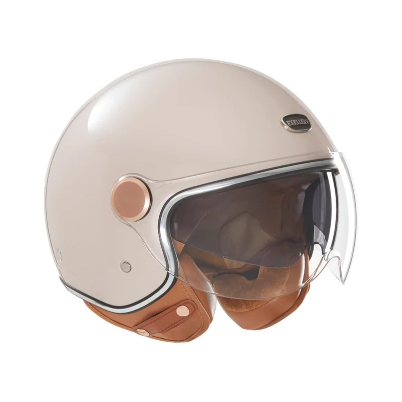 Casque Jet Smart II Champagne Rosé Brillant — EXKLUSIV