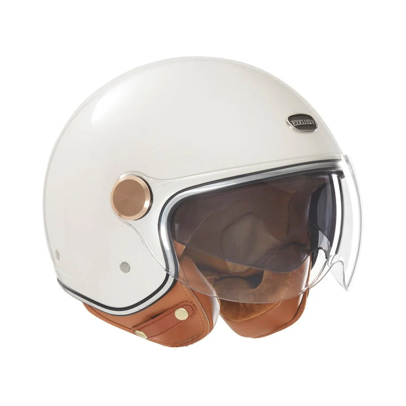 Casque Jet Smart II Blanc Perle — EXKLUSIV
