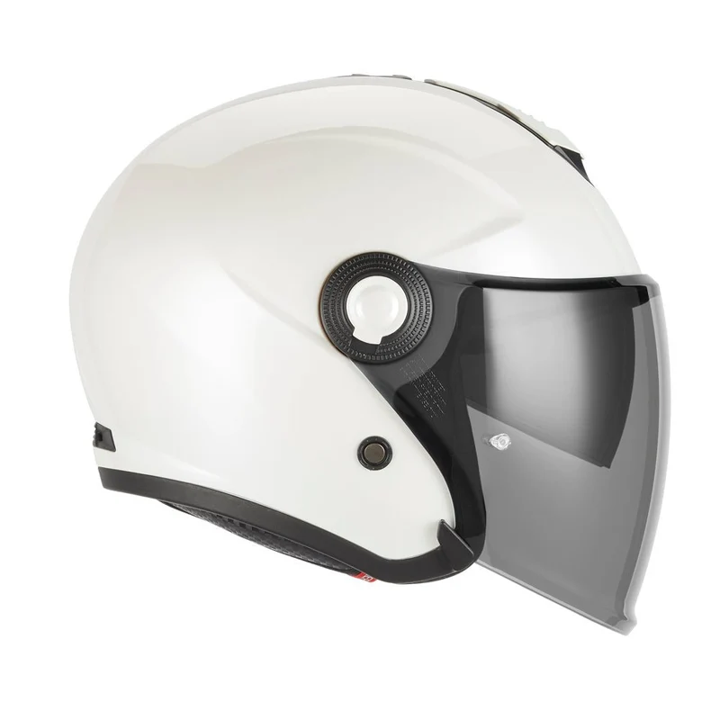 Casque Jet Nitro Blanc Perle — EXKLUSIV