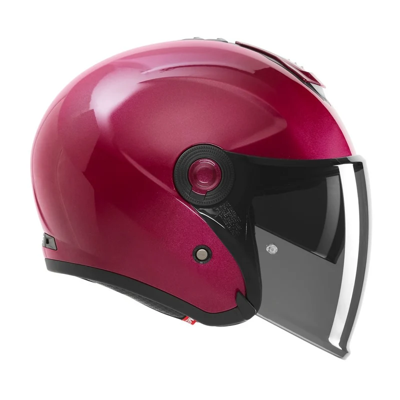 Casque Jet Nitro Bordeaux — EXKLUSIV