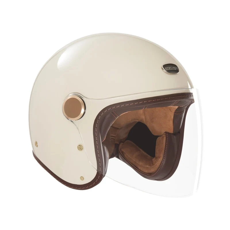 Casque Jet Kulte II Crème — EXKLUSIV