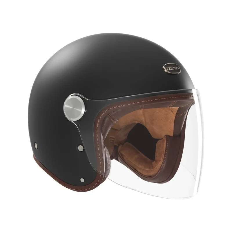 Casque Jet Kulte II Noir Mat — EXKLUSIV