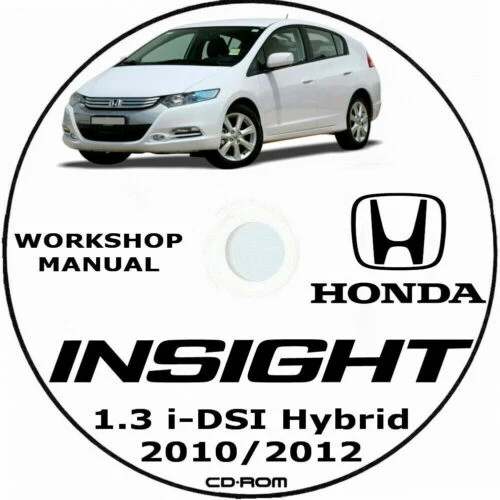 Manuel d'atelier Honda Insight 2010 2011