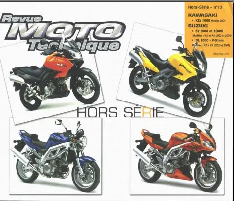 Manuels d'atelier Suzuki SV DL1000 S