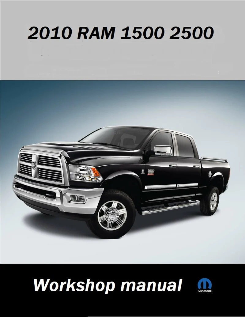 Manuel d'atelier Dodge RAM 1500 2500 2010