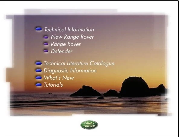 Manuels d'atelier Land Rover RAVE