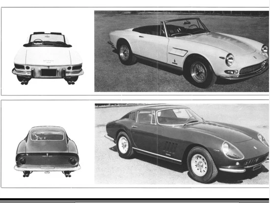 Manuel d'entretien Ferrari 275 GTB,GTS