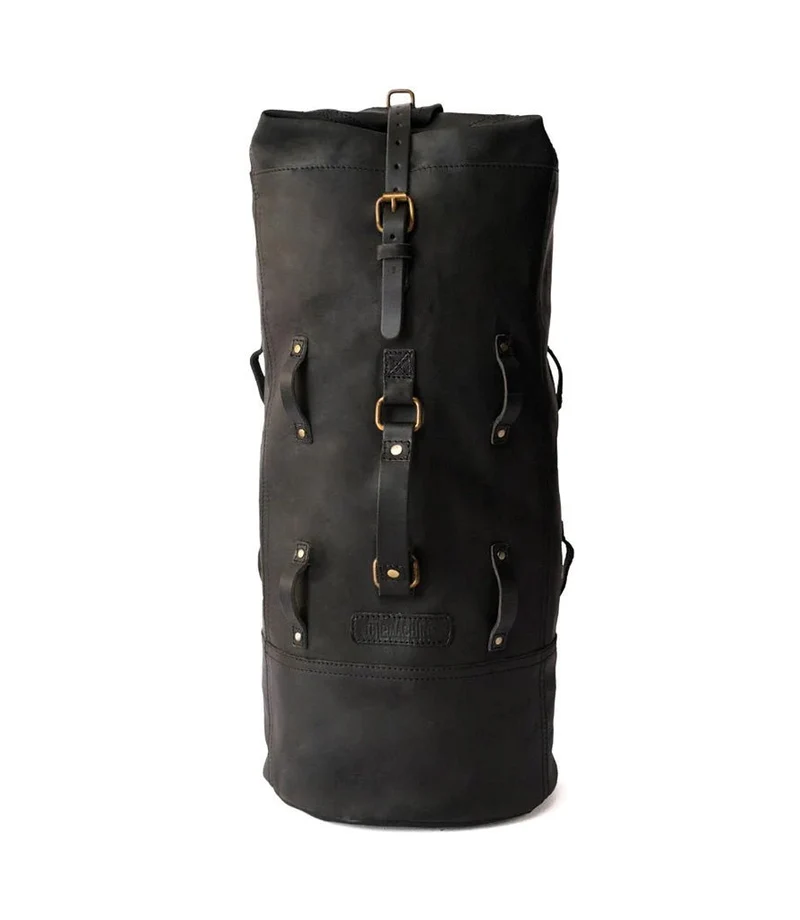 Borsa Moto Military Duffle Bag Trip Machine - Nera
