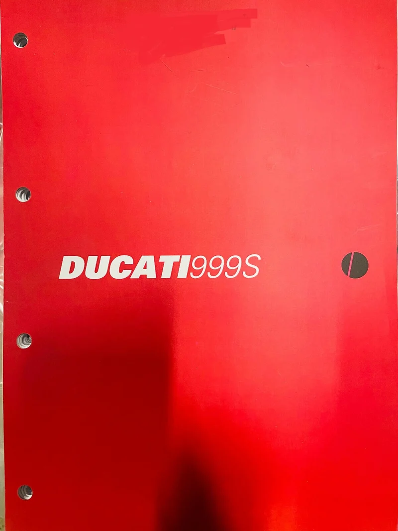 Manuel d'atelier Ducati 999 999S 2006 français