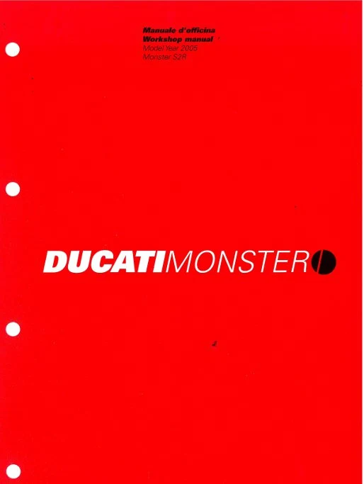 Manuel d'atelier Ducati 1000 Monster S2R 2005 Français