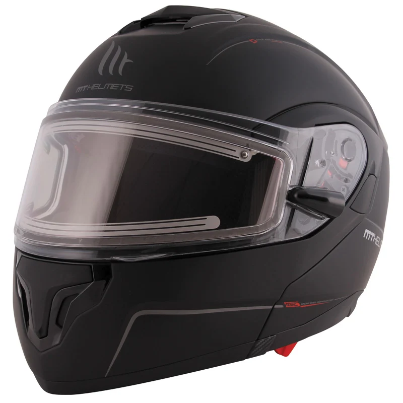 ATOM -V Electric Shield Helmet - Matte Black (XS)