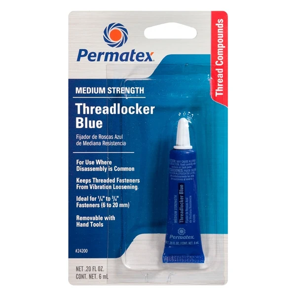 Permatex Blue Removable Strength Threadlocker (071414)