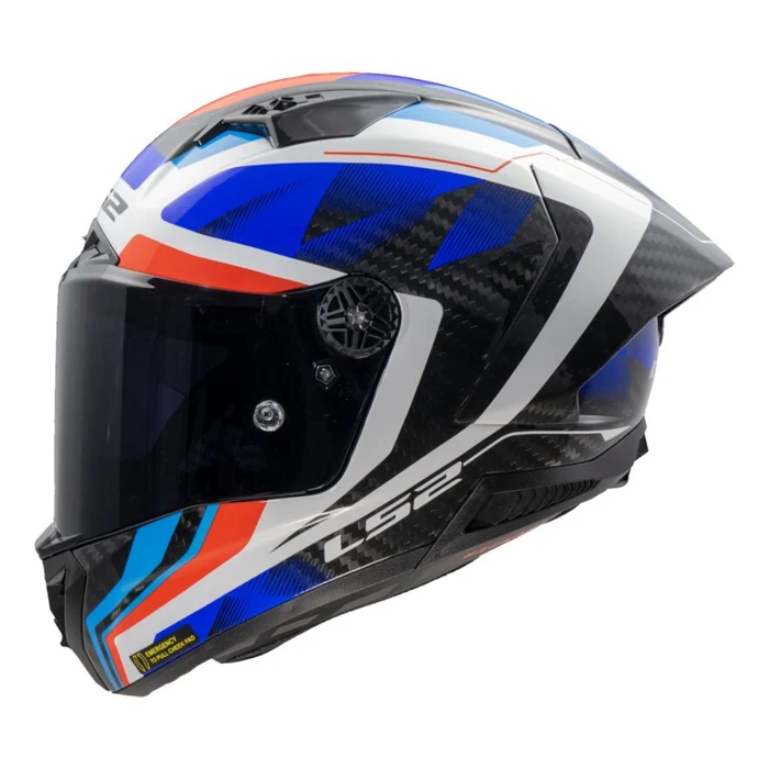 LS2 FF805 THUNDER GP AERO CASCO DE MOTO AZUL ROJO