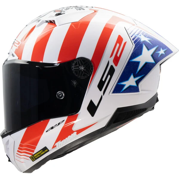 LS2 FF805 THUNDER GP AERO REPLICA CASCO DE MOTO BAZ