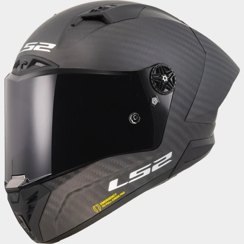 LS2 FF805 THUNDER GP AERO CASCO DE MOTO MATE NEGRO