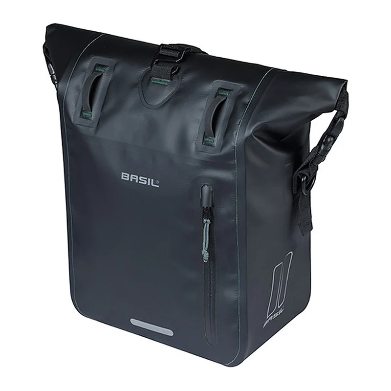 Sacoche vélo arrière Basil Rivo M MIK Hooks 15 L