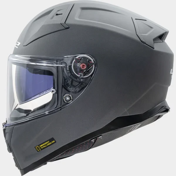 LS2 FF811 VECTOR II SOLID CASCO DE MOTO CONCRETE