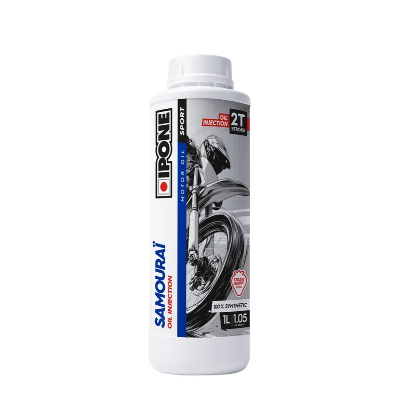 Huile 2T Samourai oil injection FRAISE 1L Ipone