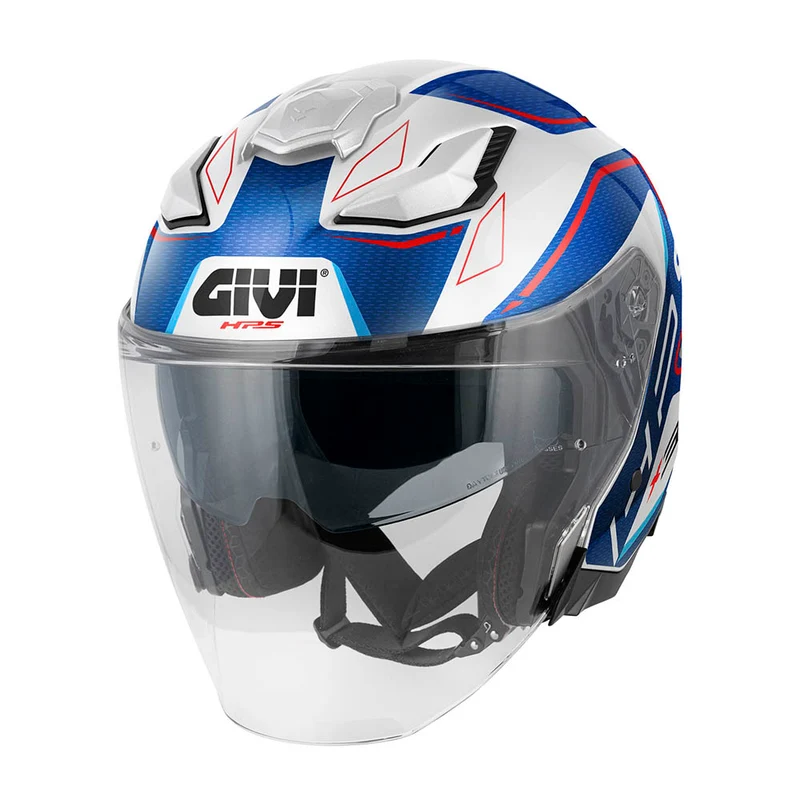 GIVI CASCO JET X31IMPACT BLANCO BRILLOAZUL METALIZADOAZULROJO T54