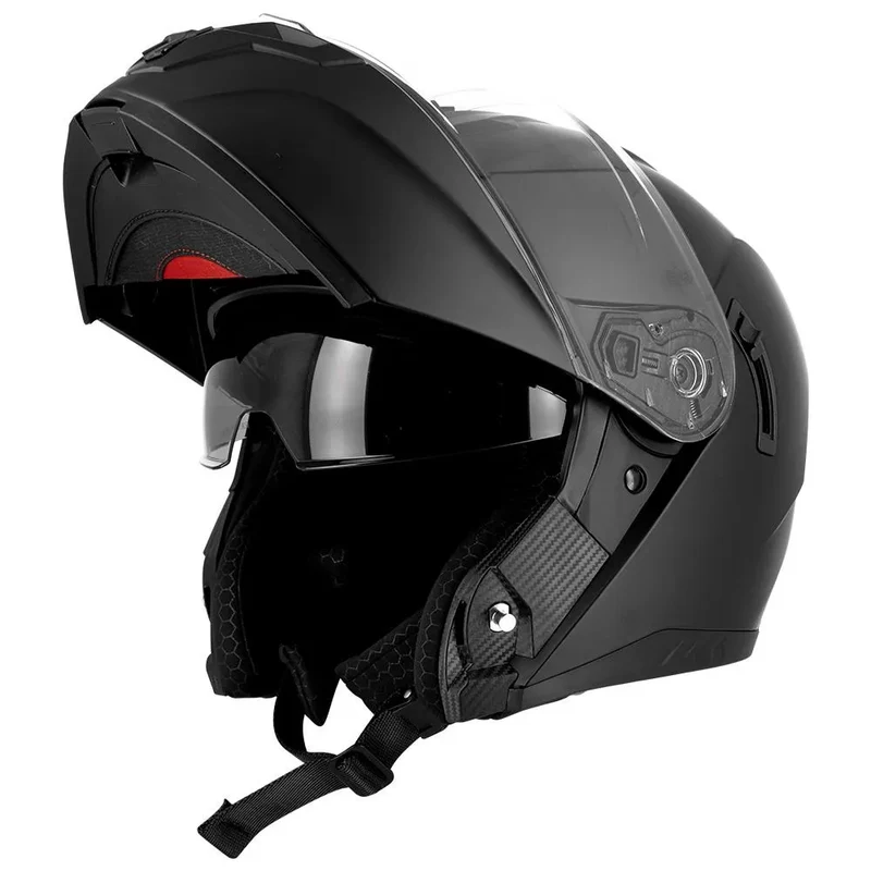 Casque Modulable Noir Mat Homologué 22.06 | BlackEvo