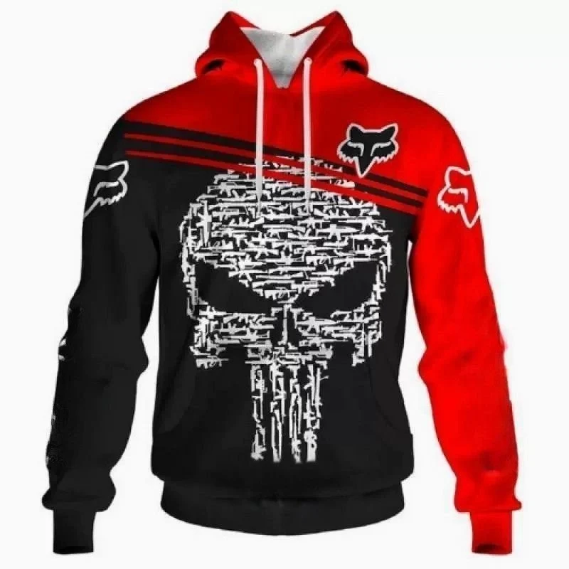 Sweat FOX Skull Racer – L'Audace Incarnée | SOLDES