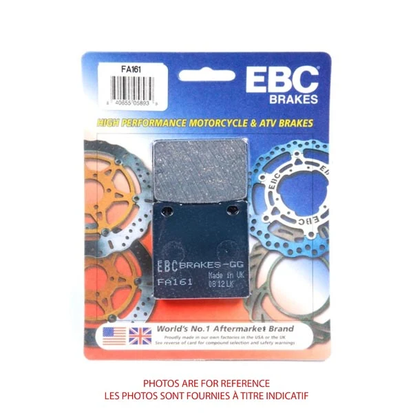EBC Aramid Fiber Organic FA Series Pads (FA161)