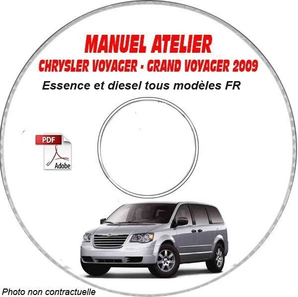 Manuel d'atelier Chrysler Voyager 2008 2010 français