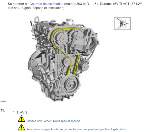 Manuel d'atelier Ford B-MAX 2012 2017 pdf français