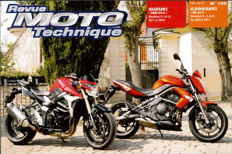 Manuel de réparation Suzuki GSR 750 2011 2012
