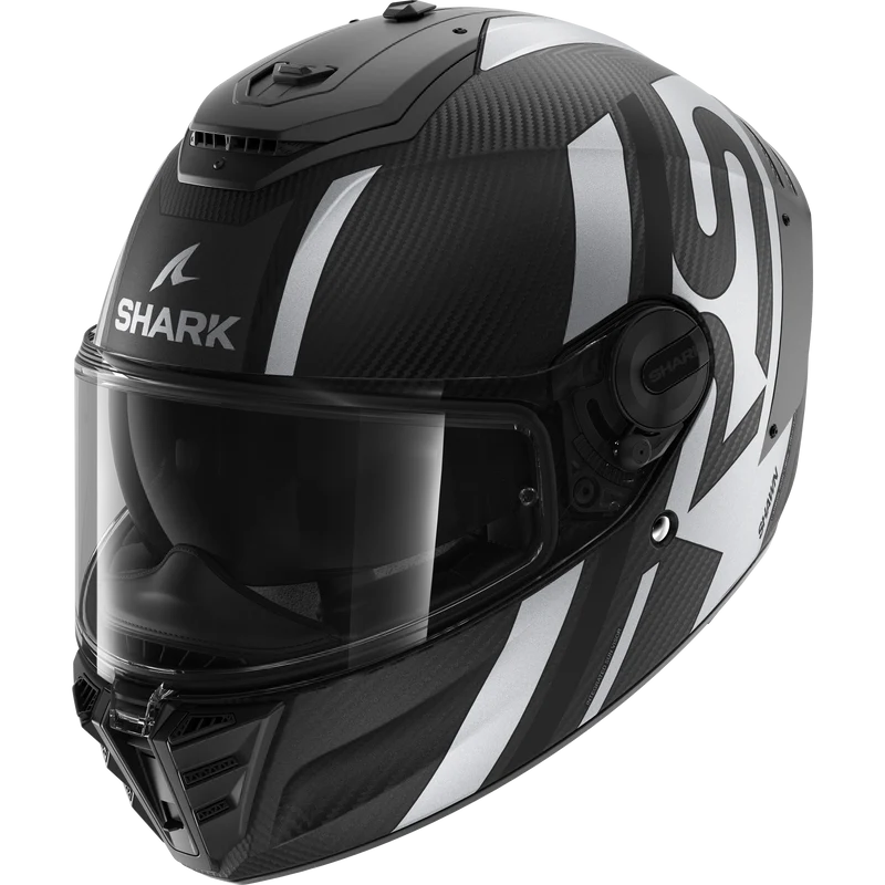 SPARTAN RS CARBON Shawn Matte Carbon Black Silver