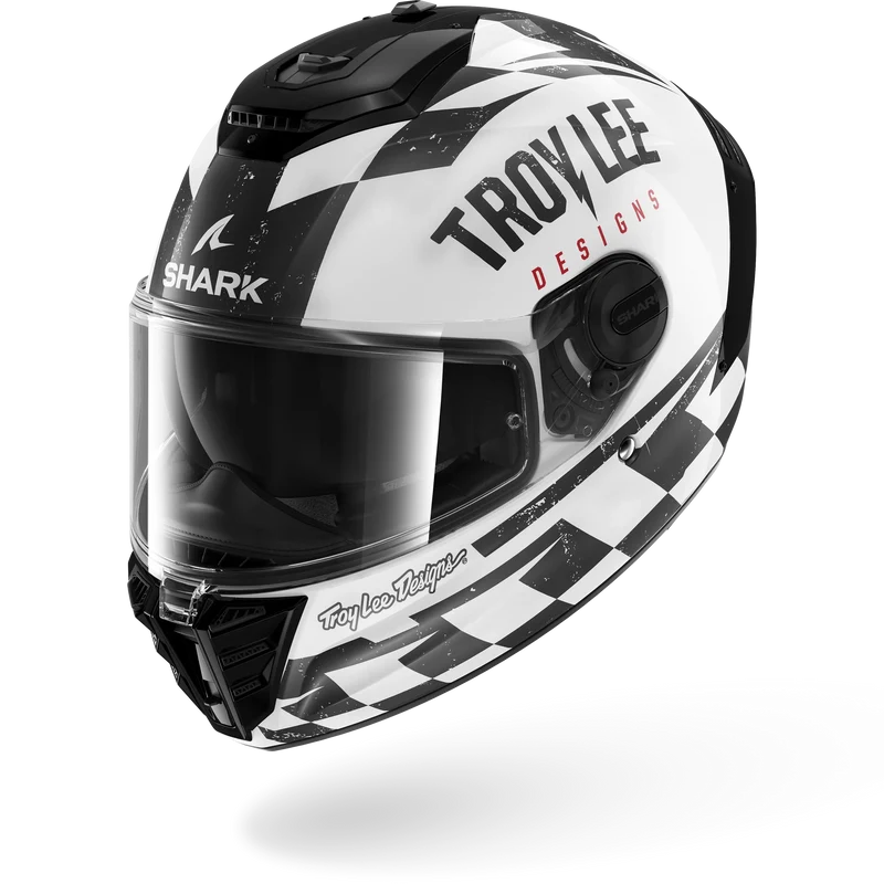 SPARTAN RS FIBRE Raceshop White Black Red