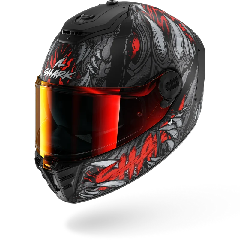 SPARTAN RS Shaytan Matte Black Red Anthracite