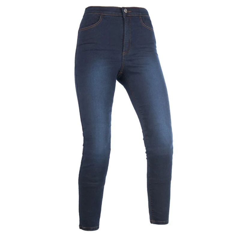 Pantalon Moto Femme JEGGINGS Taille Haute - Kevlar + Protection CE2 | RAVEN™