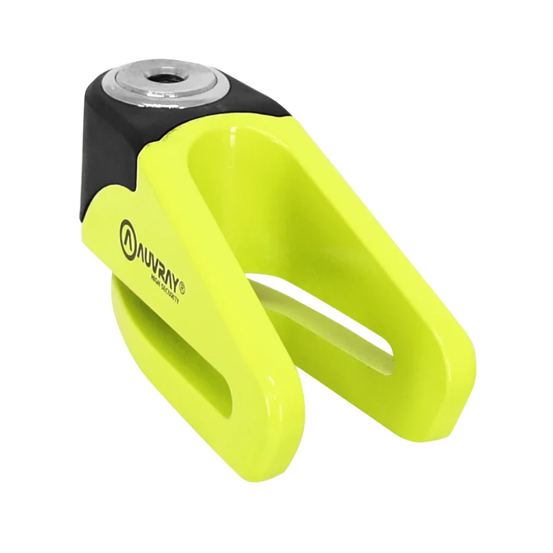 Antivol Bloque Disque Auvray Bd210 (Diam 10Mm) Jaune Avec Pochette