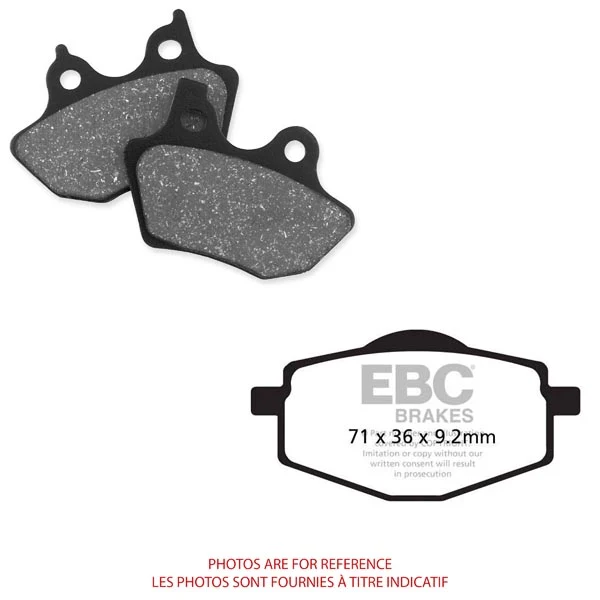 EBC Aramid Fiber Organic FA Series Pads (FA101)
