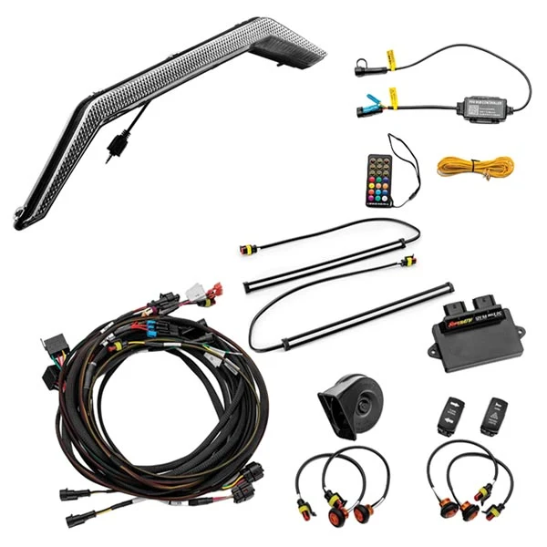 SuperATV Deluxe Self-Canceling Turn Signal Kit w/ Accent Light and 12" LED (TSK-P-PROX4-007-KK12)