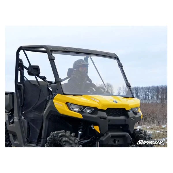 SuperATV Full Windshield Clear - Scratch Resistant Poly (WS-CA-DEF-70)