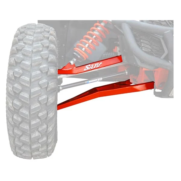 SuperATV Sidewinder A-Arms - Red (AA-CA-X3RS-1.5SS-14)