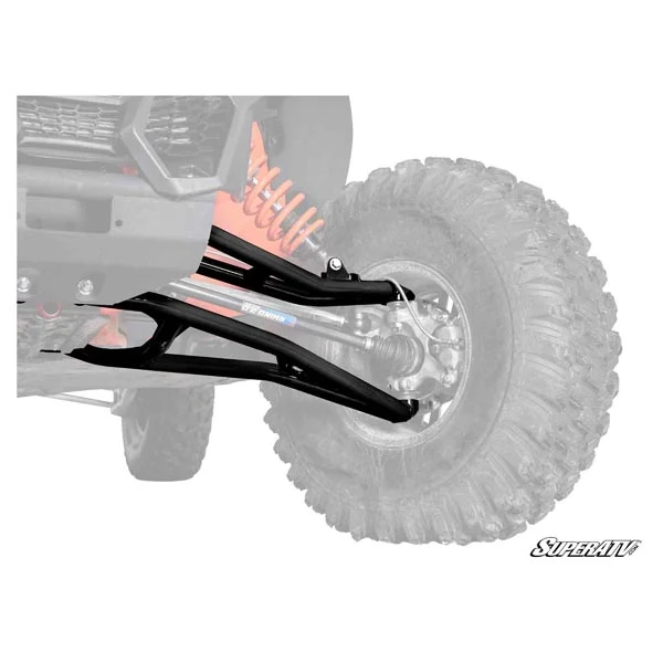 SuperATV Atlas Pro A-Arms - Black w/ Super Duty Ball Joints (AACAX3RS003HCBSD02)