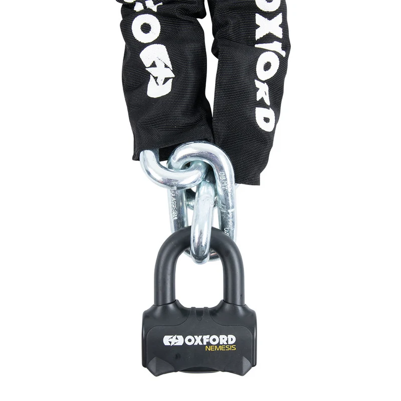 Oxford Nemesis — Chaîne Antivol Haute Sécurité 16 mm