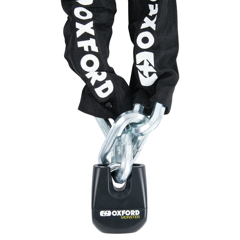 Oxford Monster — Chaîne Antivol Moto + Cadenas