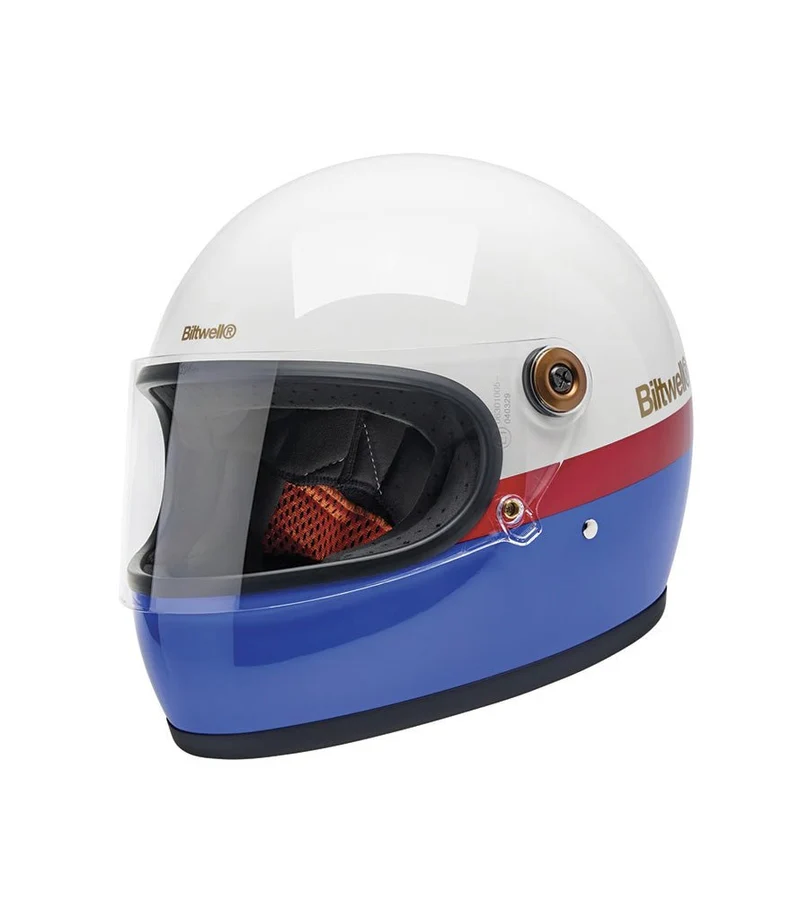 Casco Biltwell Gringo S Gloss RWB