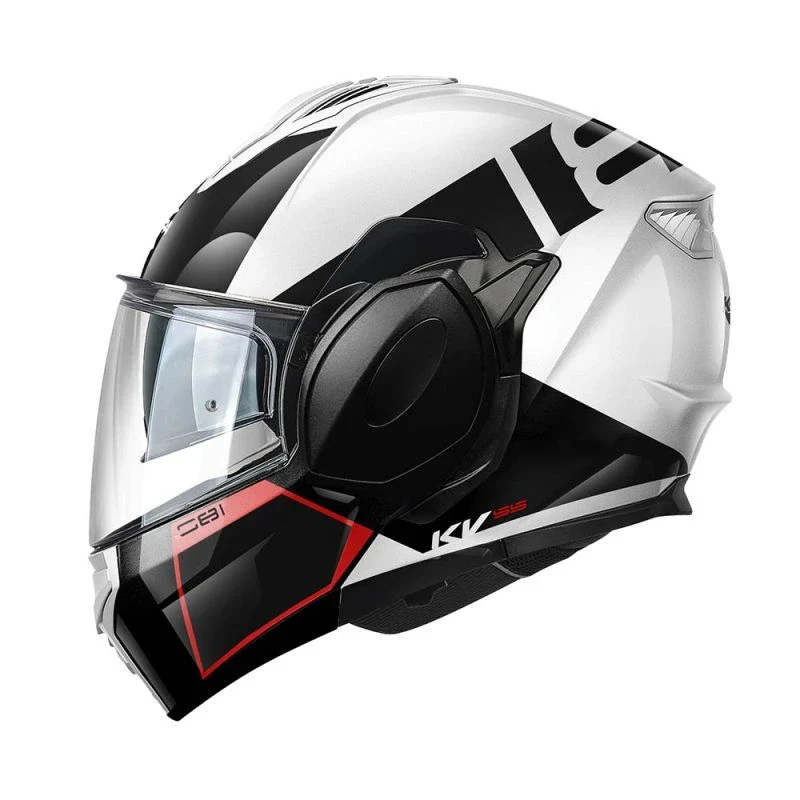 KAPPA KV55 YORK GLOSS BLANCO NEGRO ROJO
