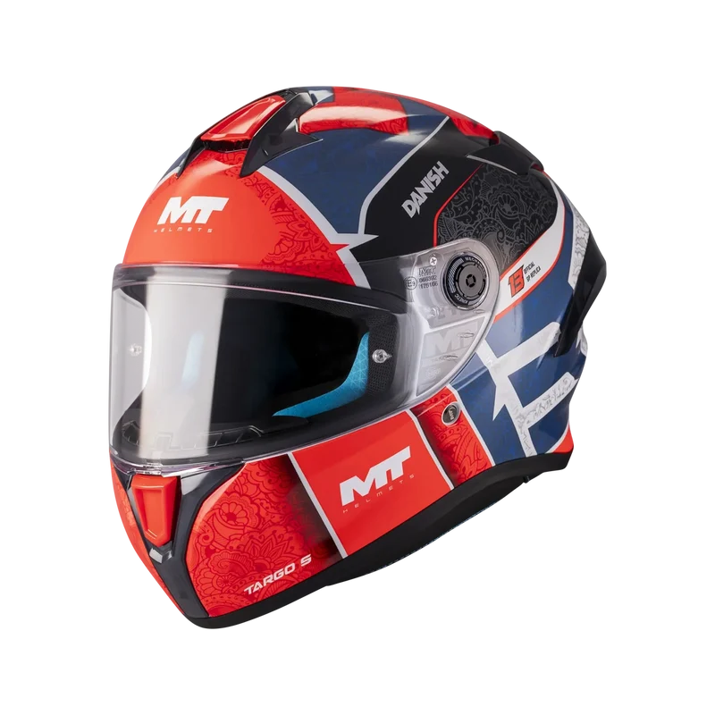 MT TARGO S DANISH 26 SEASON CASCO DE MOTO C5 GLOSS
