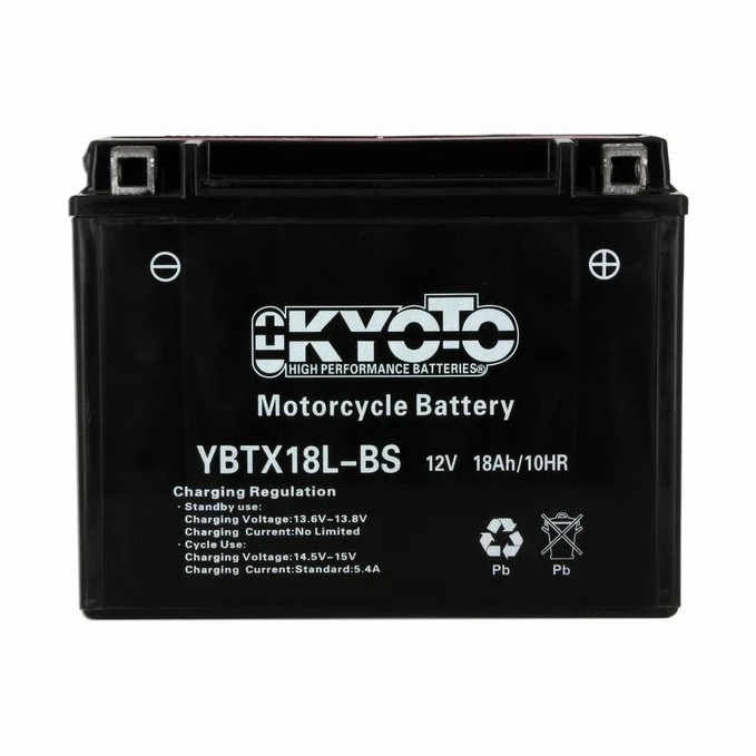 Batterie Moto Kyoto YTX18L-BS — AGM 12V Sans Entretien