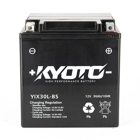 Batterie Moto Kyoto YIX30L-BS — AGM 12V Sans Entretien