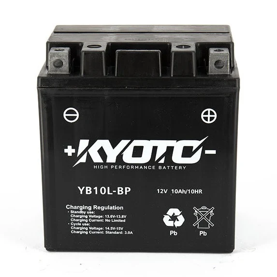 Batterie Moto Kyoto YB10L-BP — AGM 12V Sans Entretien